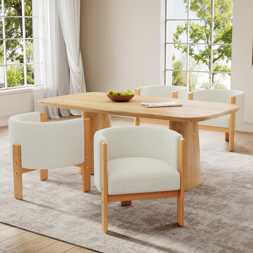 Upholstered Dining Chairs Set of 4