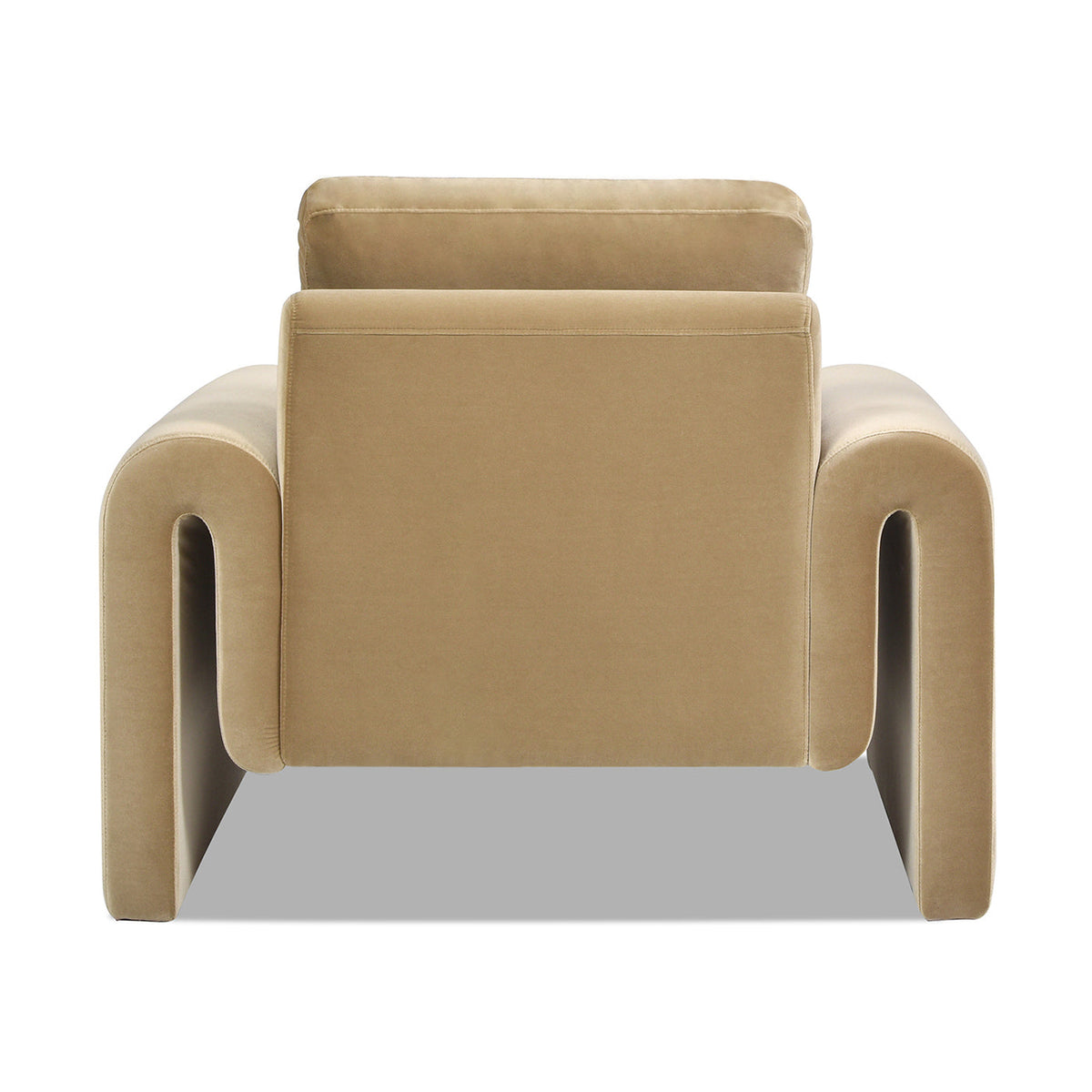 Mason 40" Arched Arm Chair, Camel