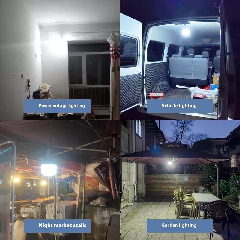 Led Stall Night Market Stall Light Outdoor Camping Charging Wireless Lighting