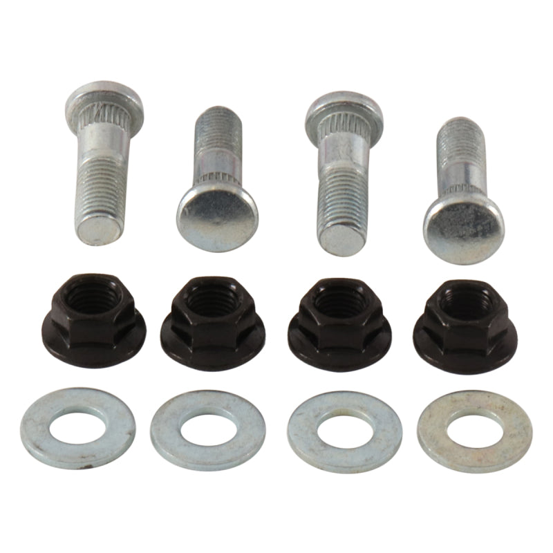 All Balls Racing 89-98 Suzuki LT-4WD 250 Quad Runner Wheel Stud & Nut Kit Front 85-1062