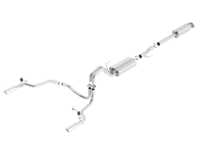 Borla 15-16 Ford F-150 2.7L/3.5L V6 / 5.0L V8 Ext. Cab Std. Bed CB Exh Touring Single Split Rear Ext 140614
