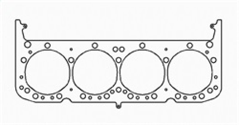Cometic Gasket Cometic Chevy Gen1 Small Block V8 .045in MLS Cyl Head Gasket-4.135in Bore-With Edelbrock RPM Heads C5274-045