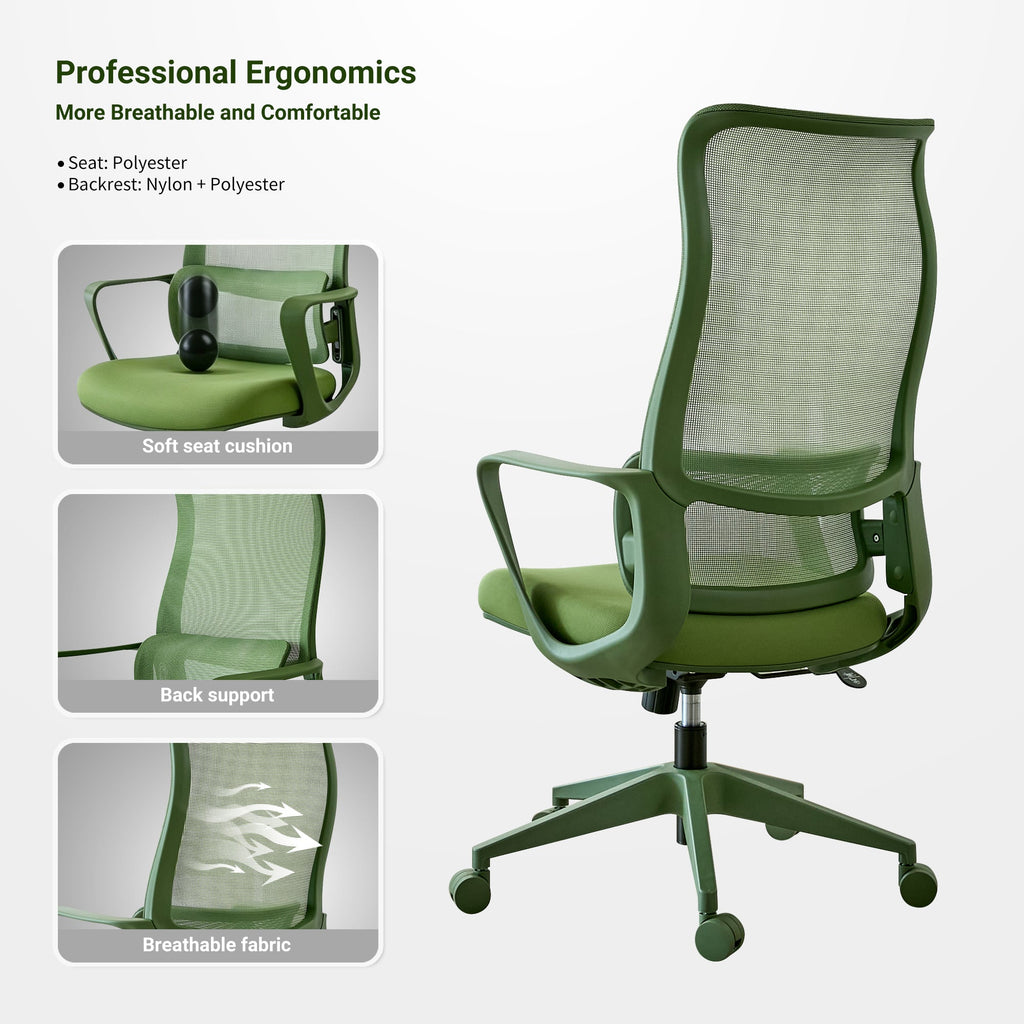 Ergonomic Colorful Office Chair