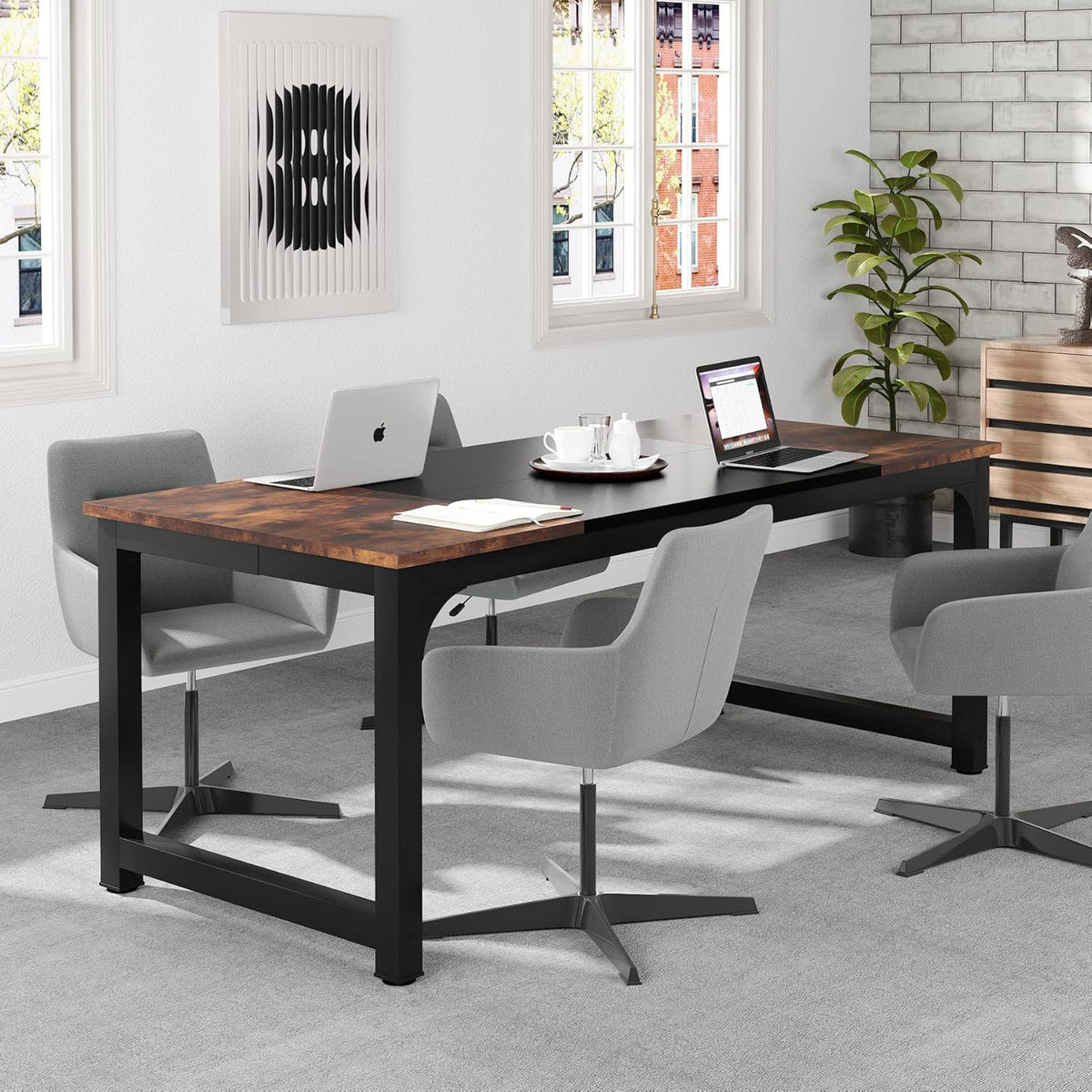 70.8" Executive Office Desk
