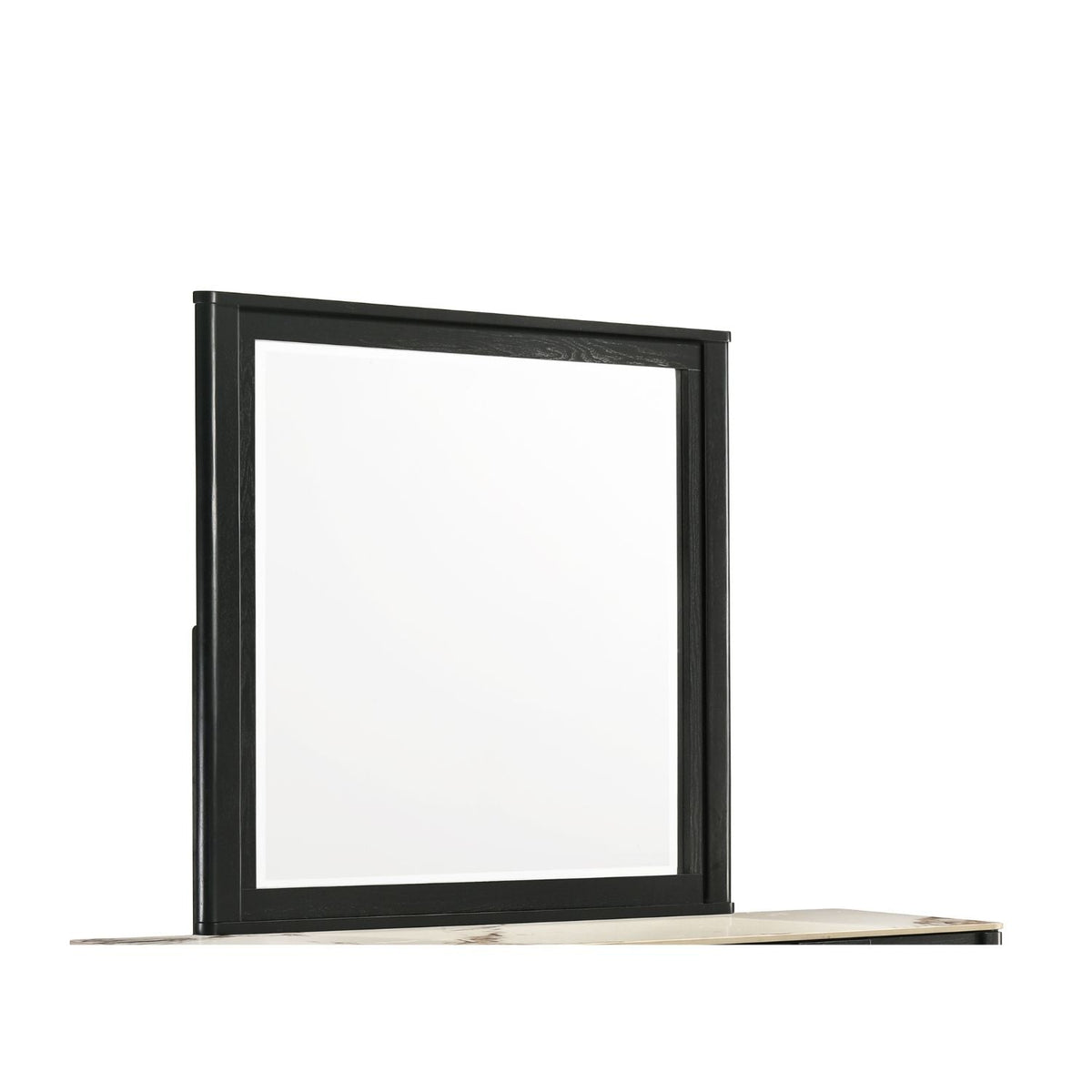 Opel Modern Beveled Bedroom Mirror with Deep Frame Profile