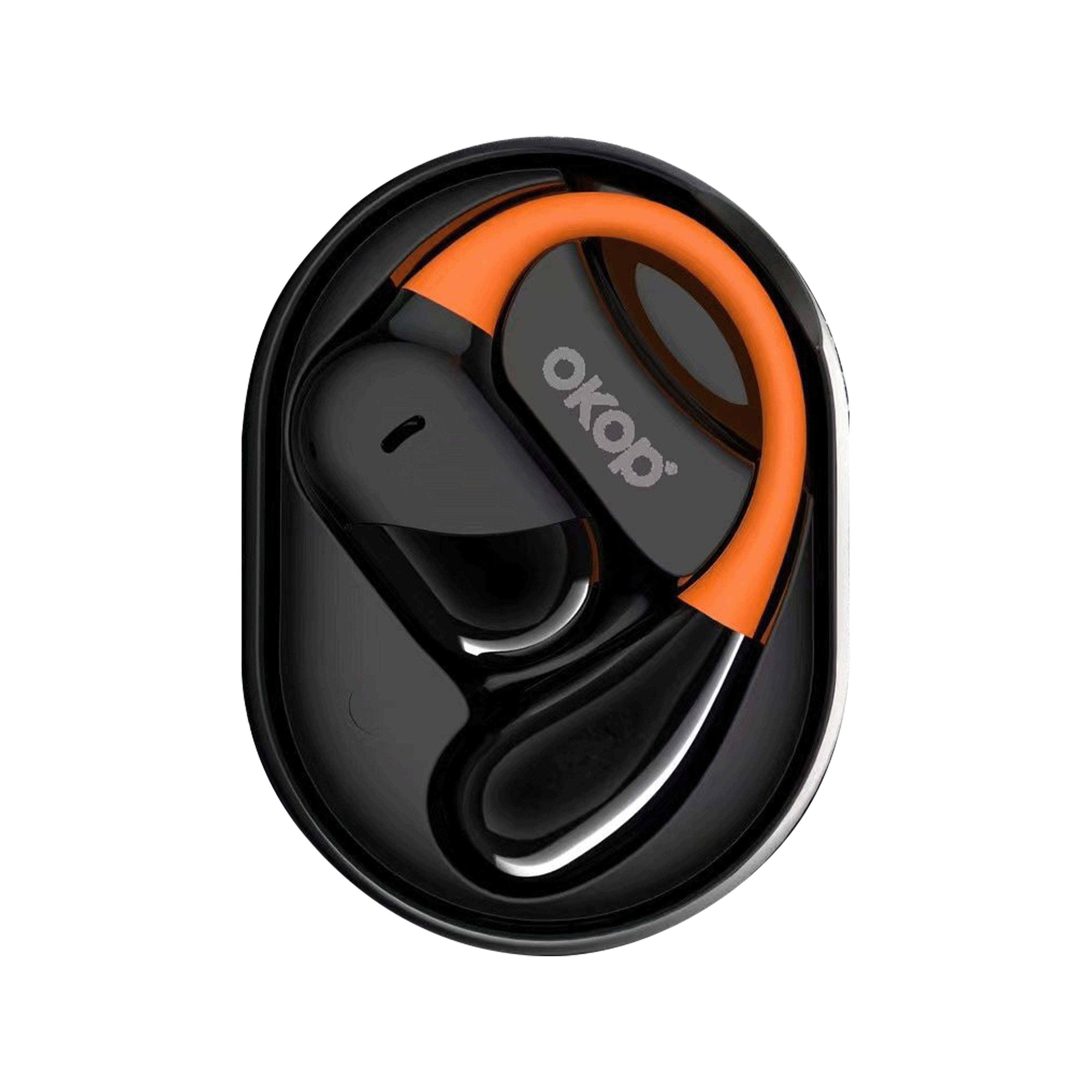 KP-208 Factory Hot Seller OWS Open Ear Bluetooth Headphones Long Battery Life HD Digital Battery Display Ear-Hook Design In Stock
