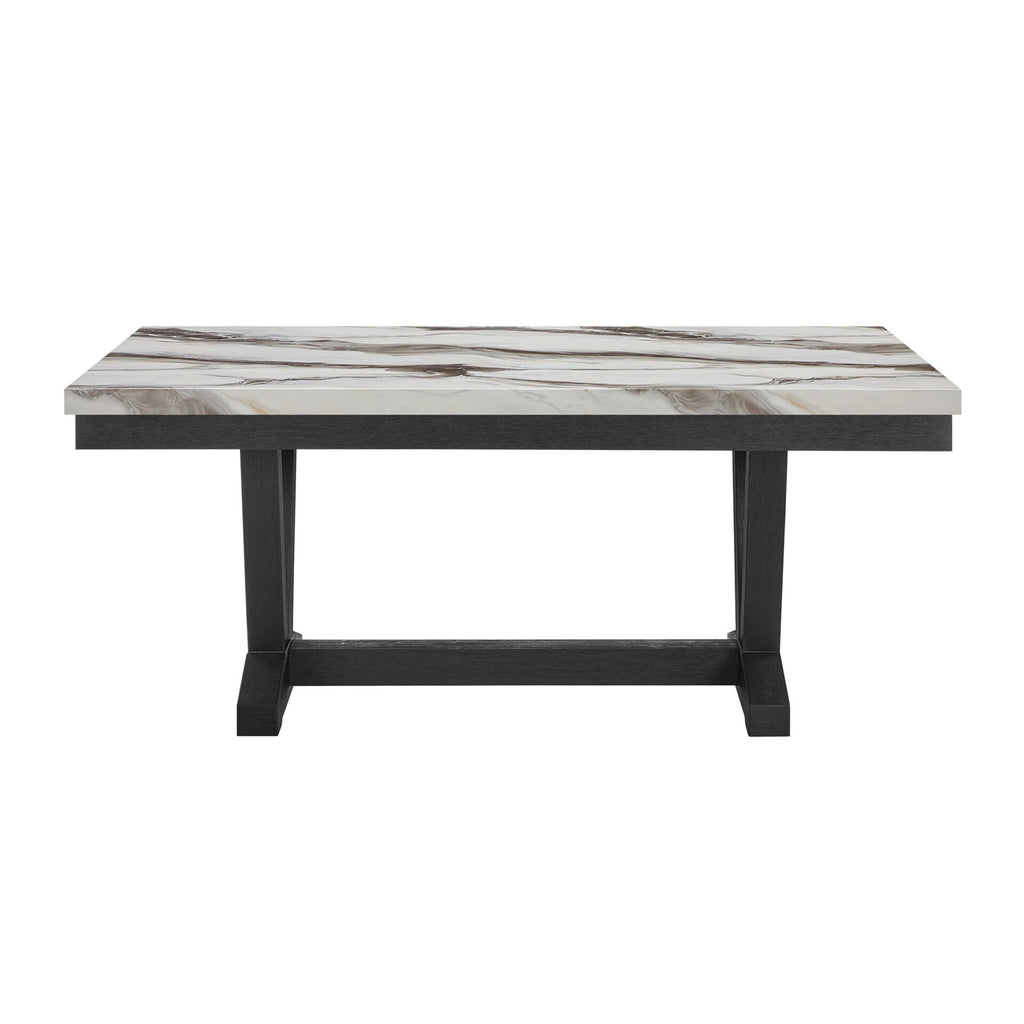 Panda Marble Dining Table