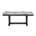 Panda Marble Dining Table