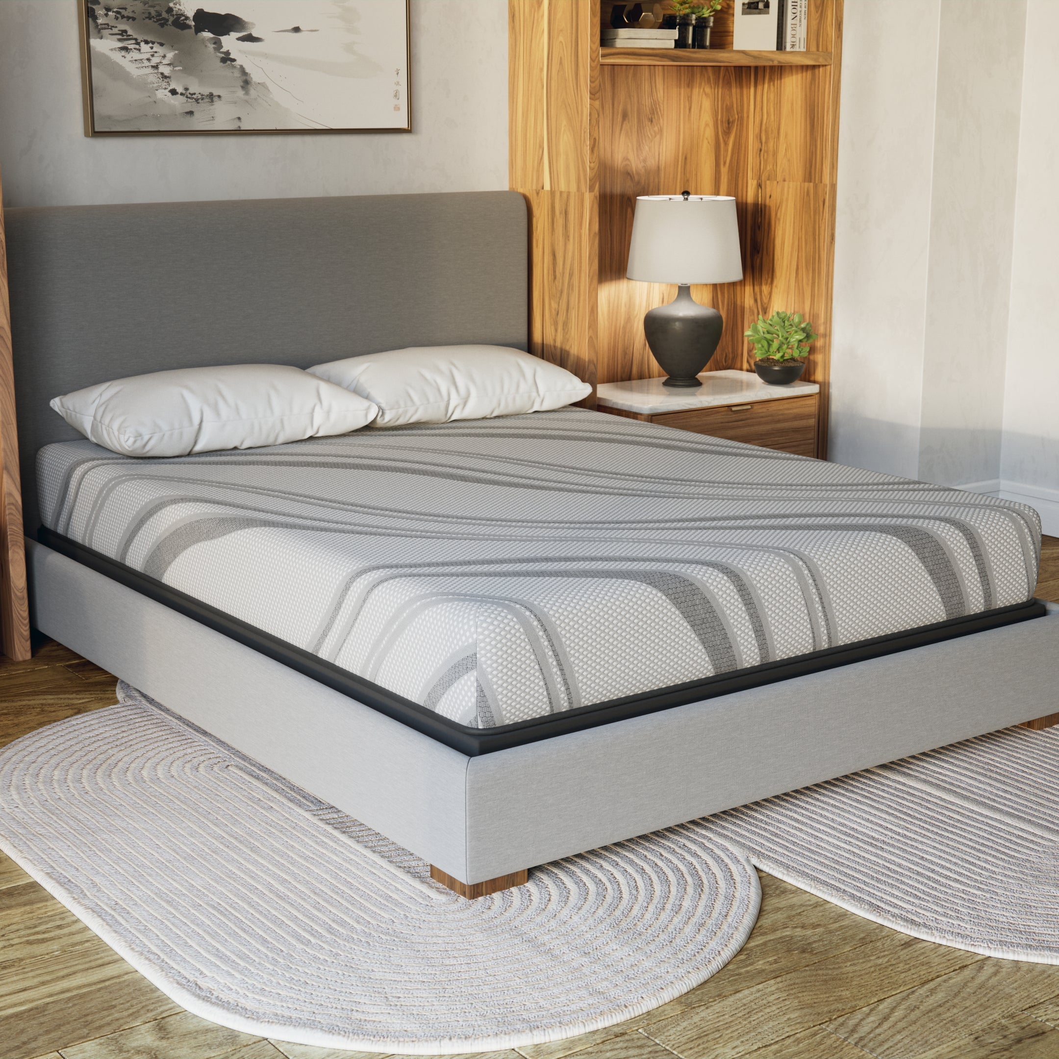 Diamond Pro Gel Memory Foam Mattress - Twin XL 8" Firm Feel