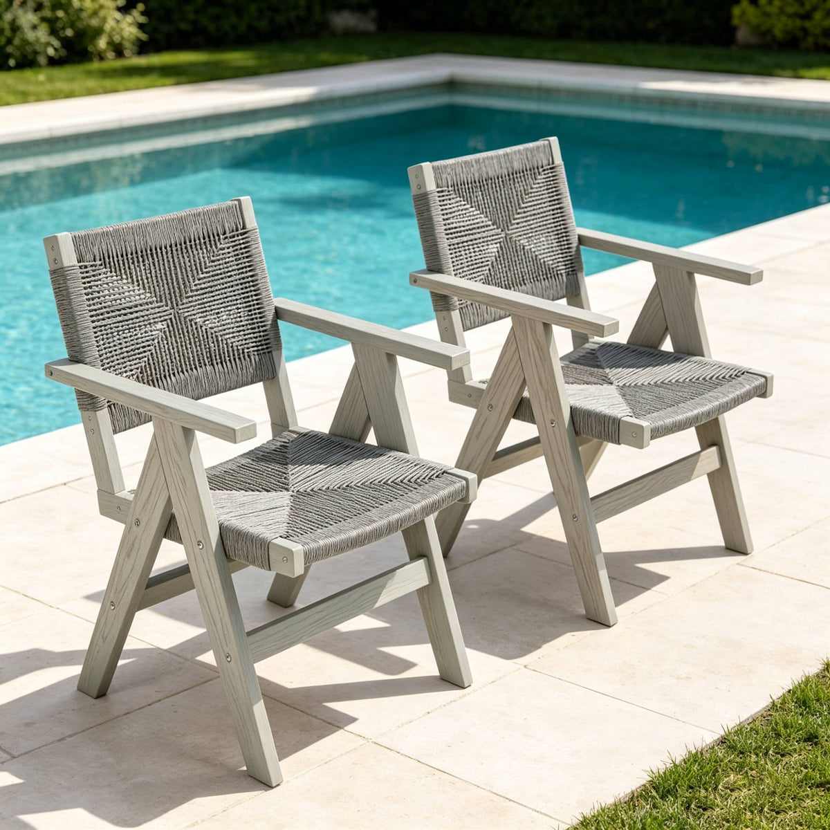 2 Piece HIPS All-Season Dining Chair