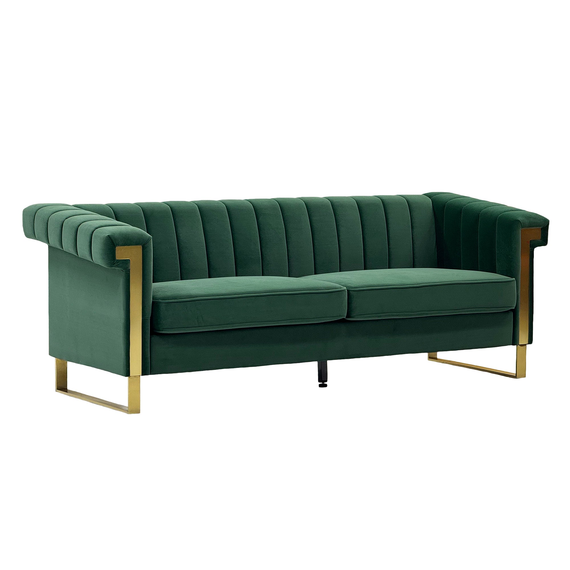 FX-P81B-RG Velvet Sofa