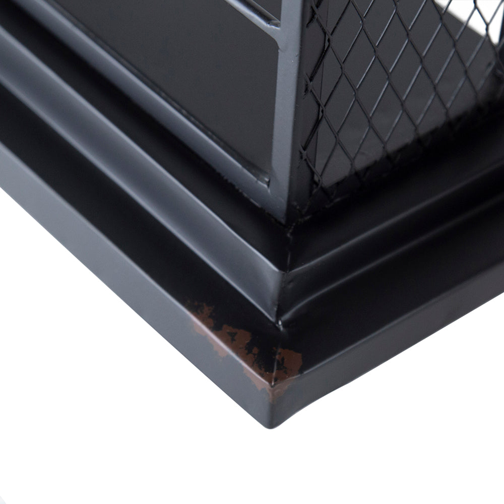 Stylish Black Wine Shelf
