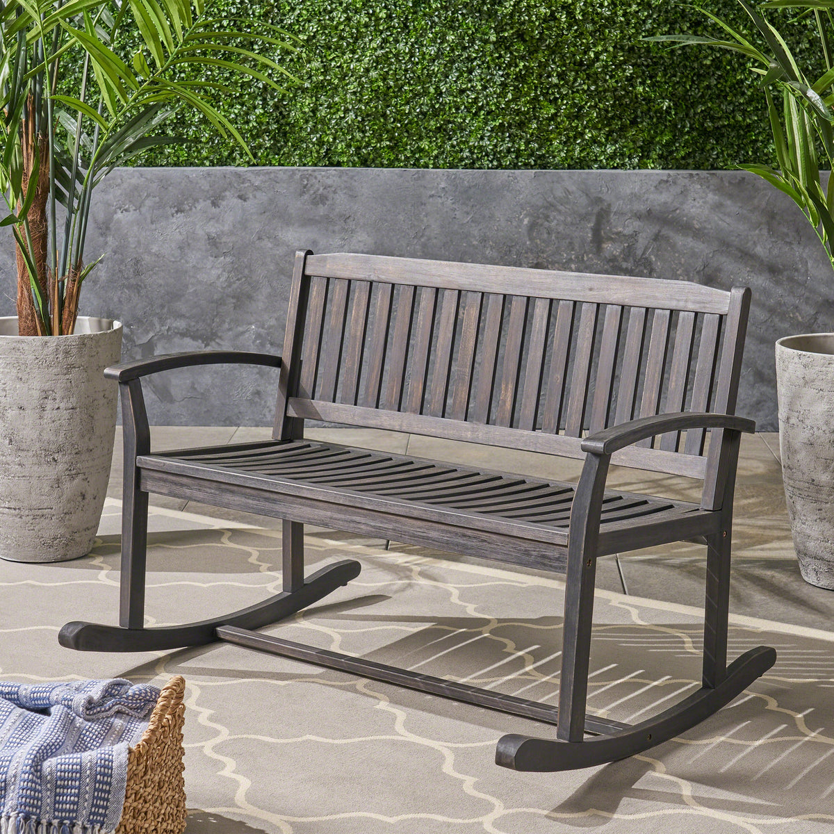 Patio Rocking Loveseat