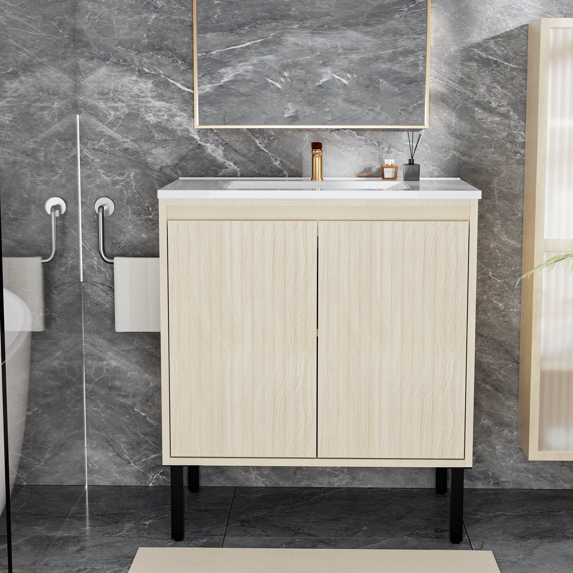 30 Inch Bathroom Vanity with Sink