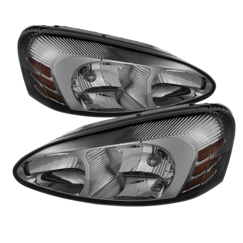 SPYDER Xtune Pontiac Grand Prix 04-08 Crystal Headlights Smoke HD-JH-PGPRIX04-AM-SM 9023644