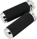 Bikers Choice 81-Up Big Twin & XL With Dual Cable Black Cushion Grips With Sleeve Pr 491310