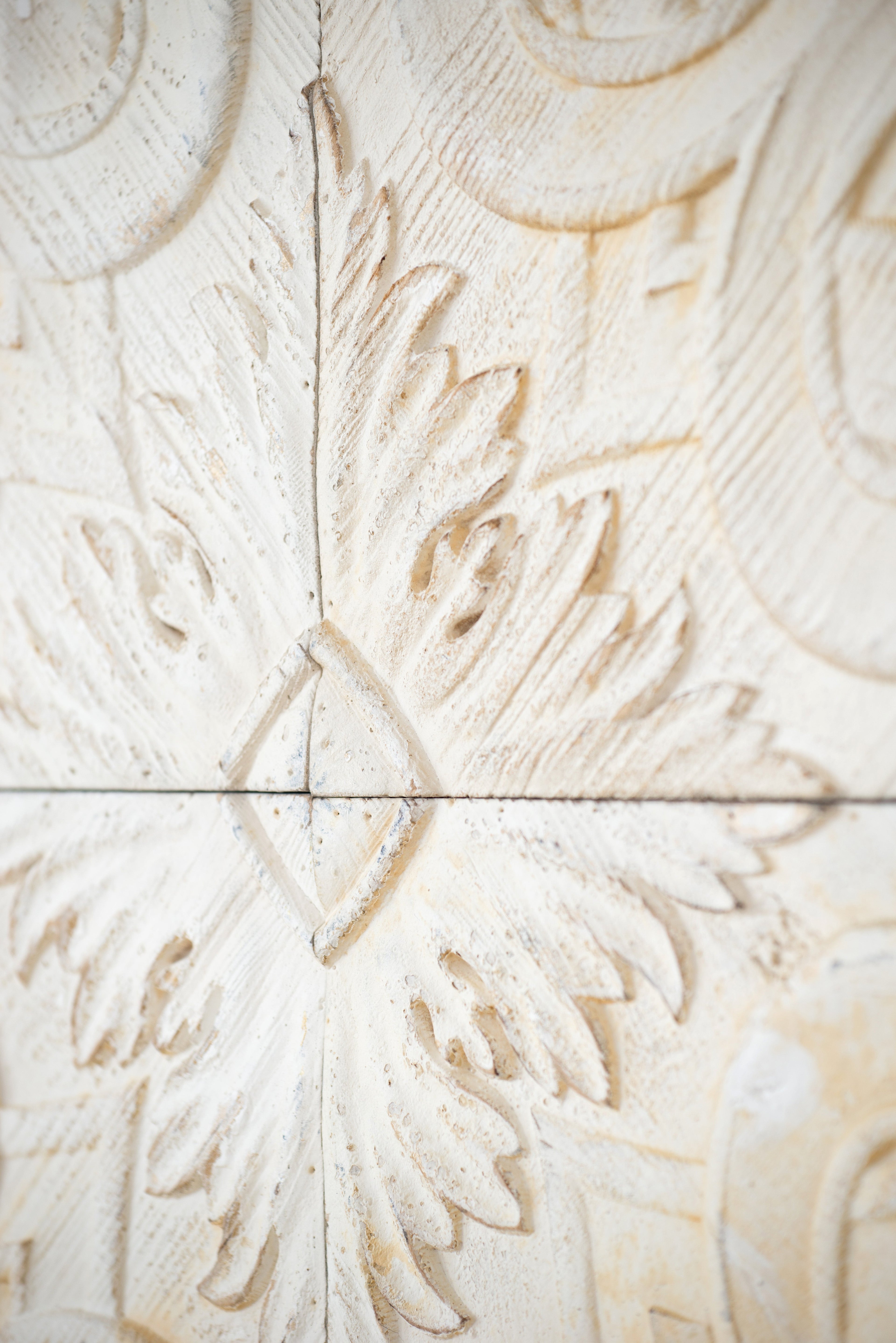 S/4 Distressed Wooden Square Wall Panels