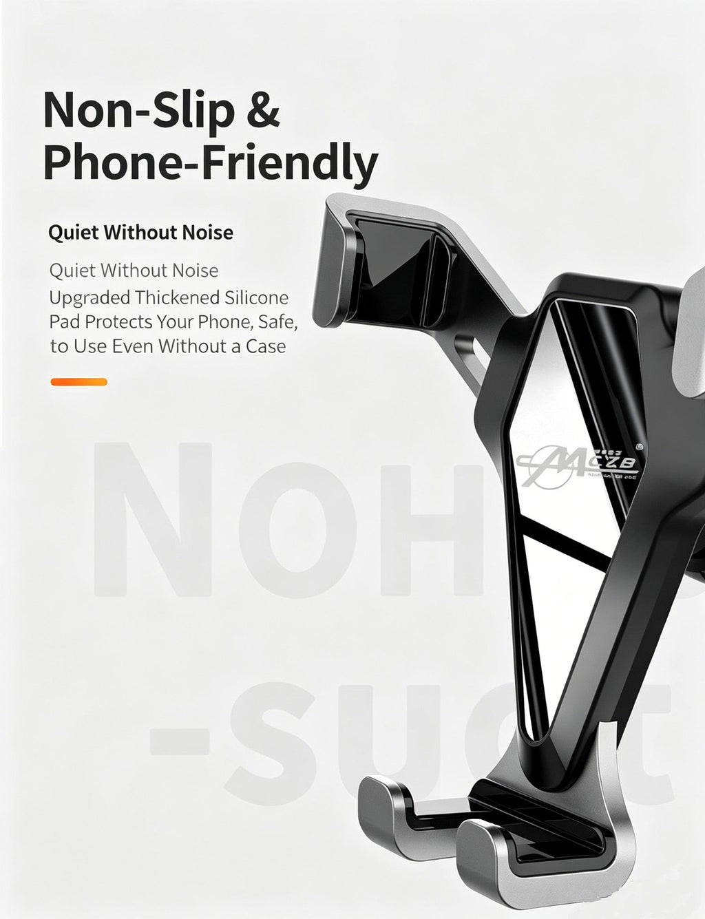 Gravity Car Phone Mount, Suction Cup Multi-functional Universal Cell Phone Holder For Car