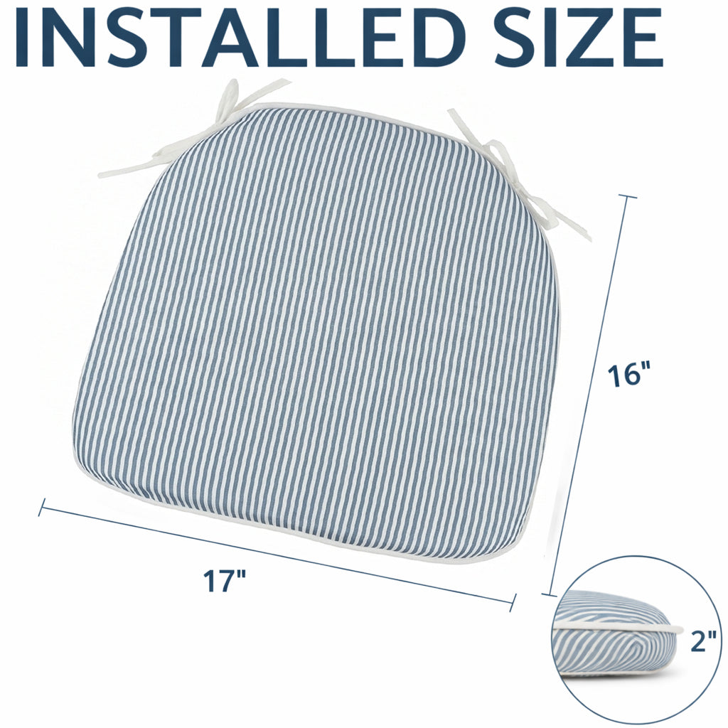 SAME AS Outdoor Patio Chair Cushions, Set of 4