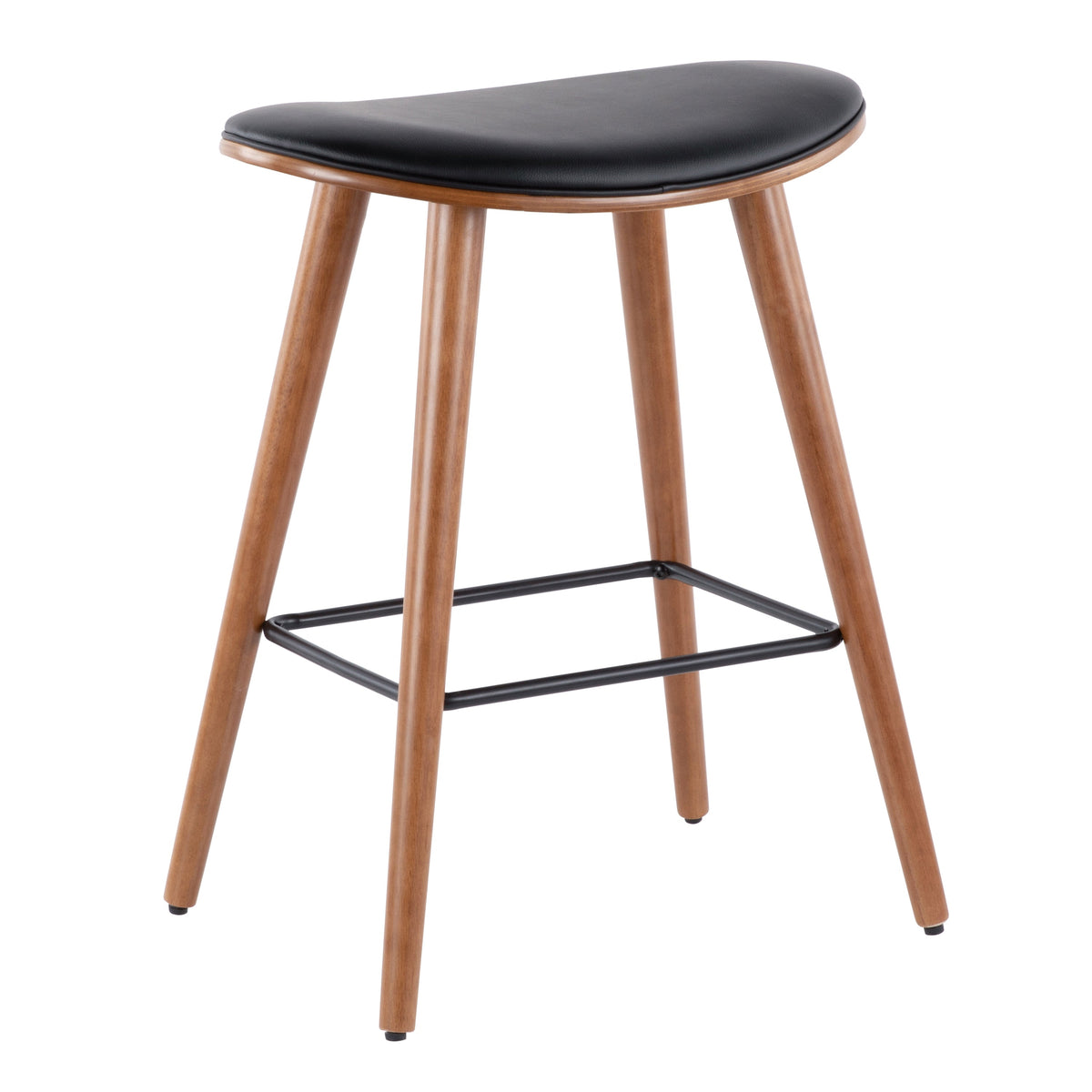 26" Mid-Century Modern Counter Stool