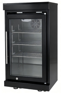 Black Single Door Fridge Cabinet for Outdoor Kitchens