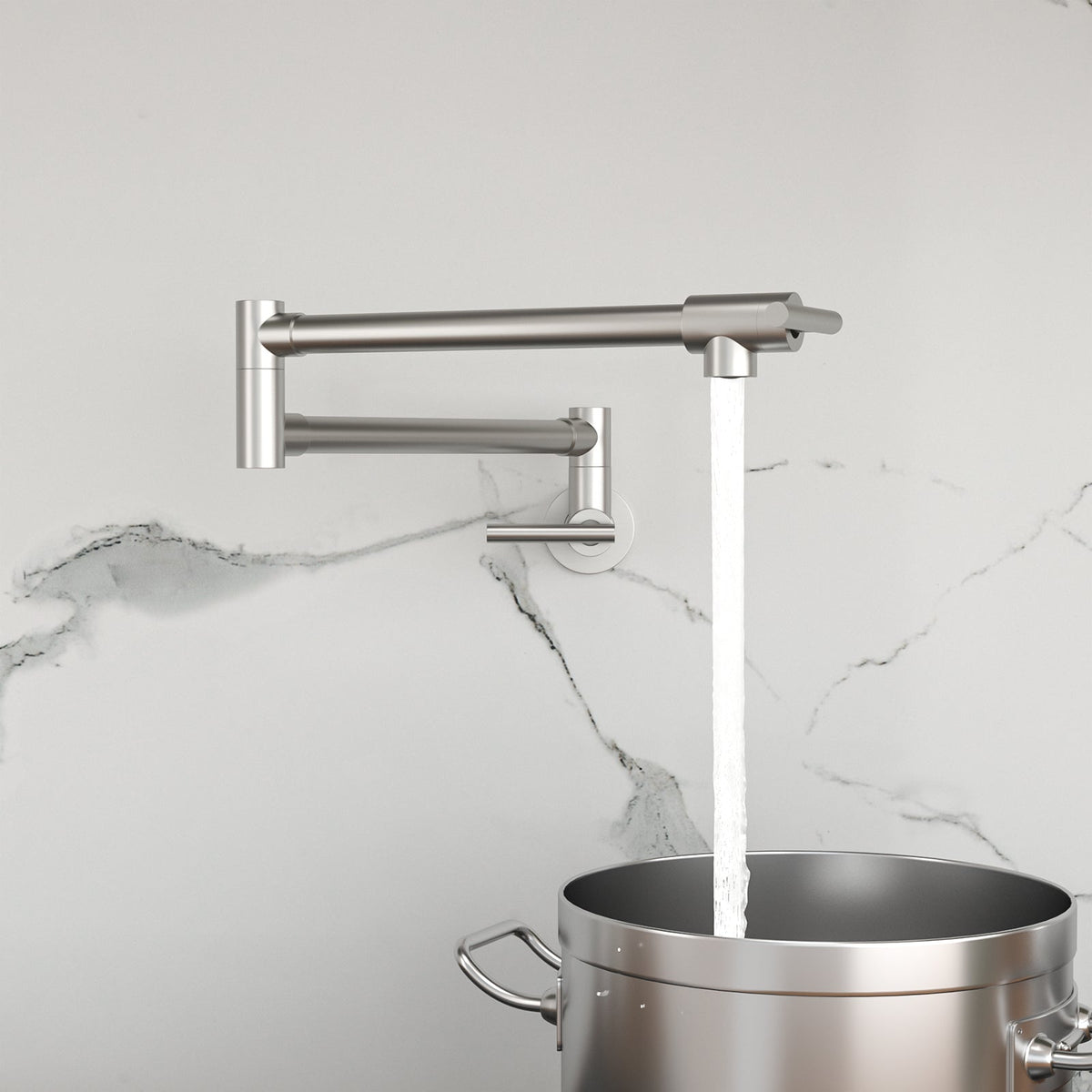Pot Filler Faucet - Wall Mount Kitchen Sink Faucet