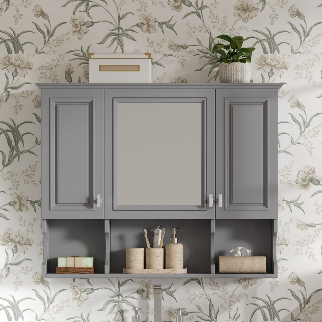 35'' x 28'' Wall Mounted Bathroom Medicine Cabinet
