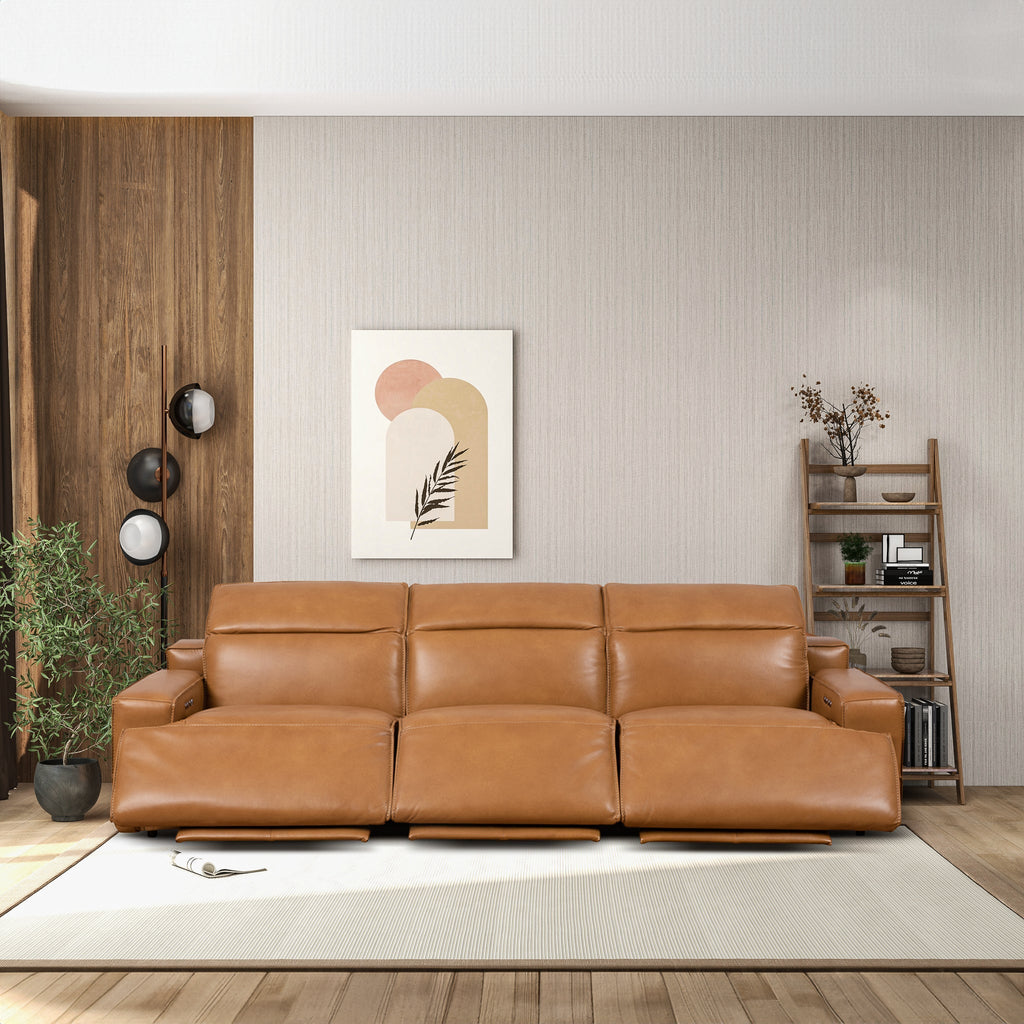 Urbana Triple Power Recliner Sofa