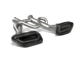 Akrapovic 14-17 McLaren 650S/650S Spyder Slip-On Line (Titanium) w/ Carbon Tips S-MC/TI/2
