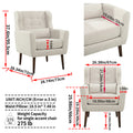 Modern Chenille Accent Chair