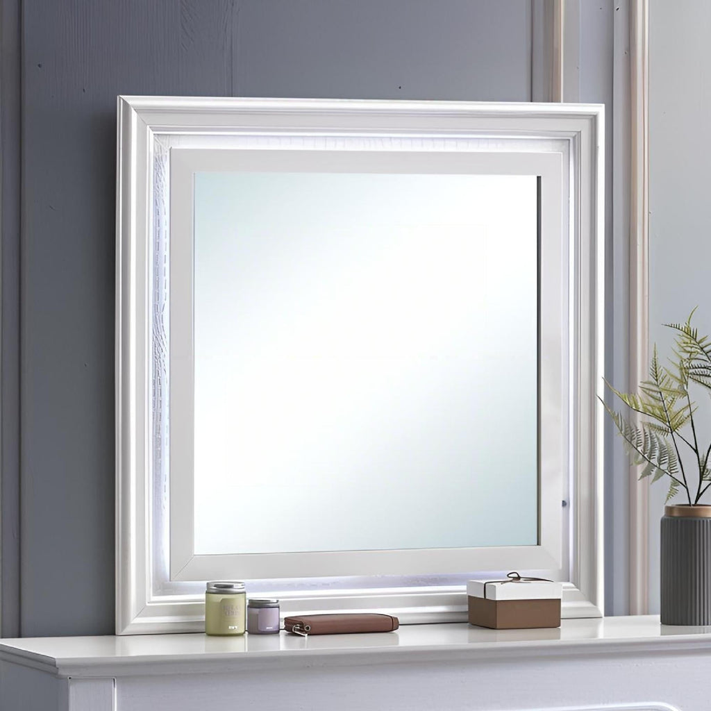 Verona G6735-M Mirror in Pearl