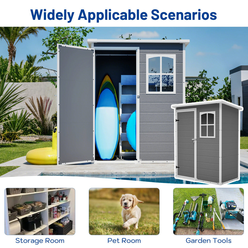 5x3ft Premium Shed