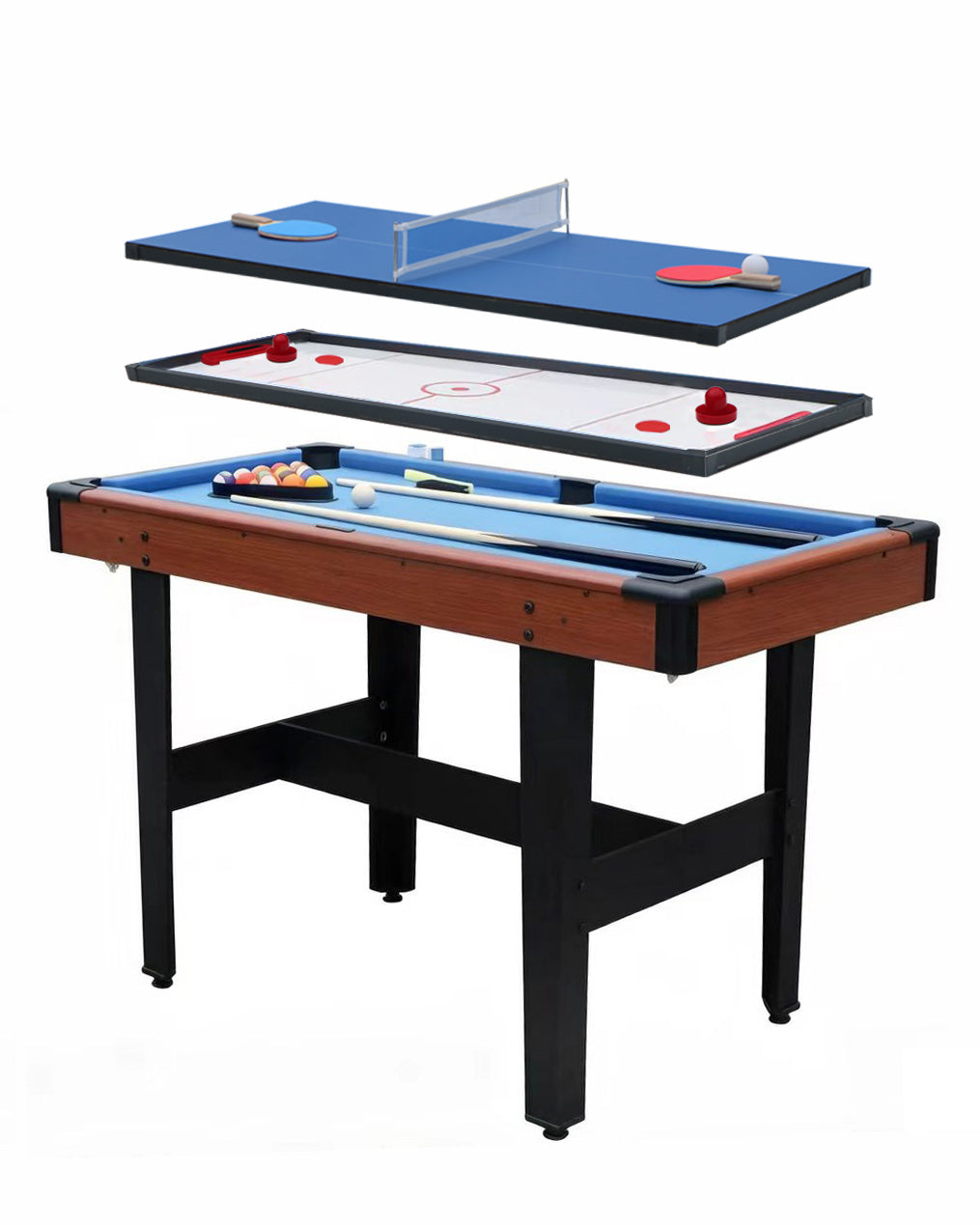 48 Inch Game Table - Combo Game Table Set