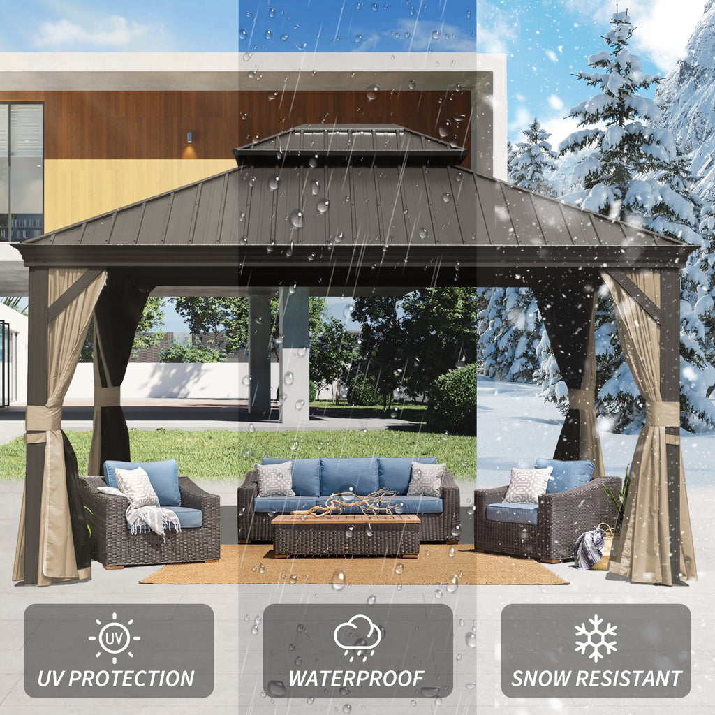 10' X 14' Hardtop Gazebo