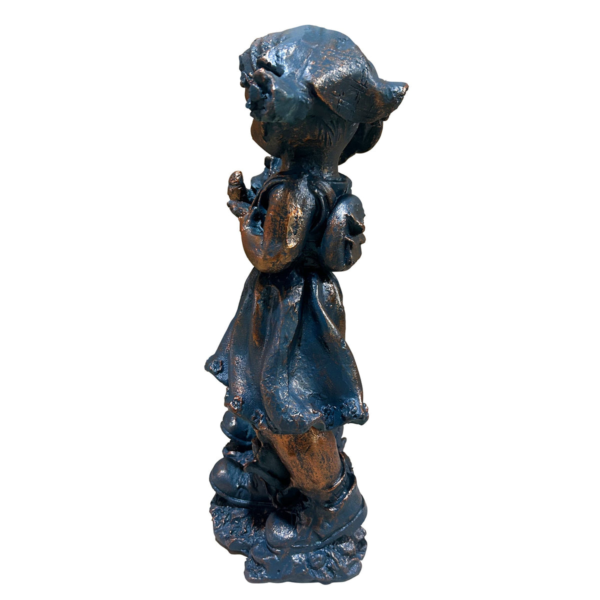 Magnesium Oxide Statues of Boy and Girl