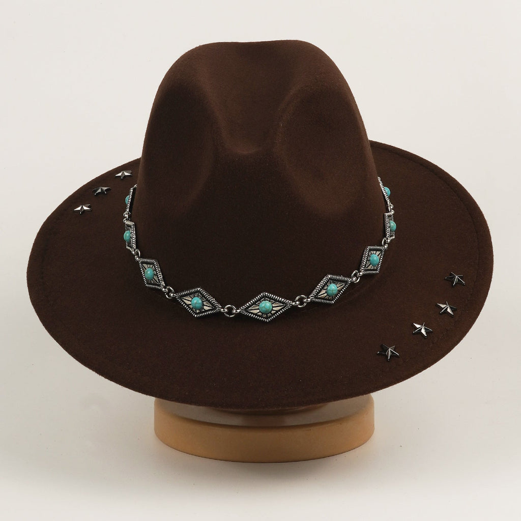 Fashionable Versatile Vintage-patterned Hatdenim Hat