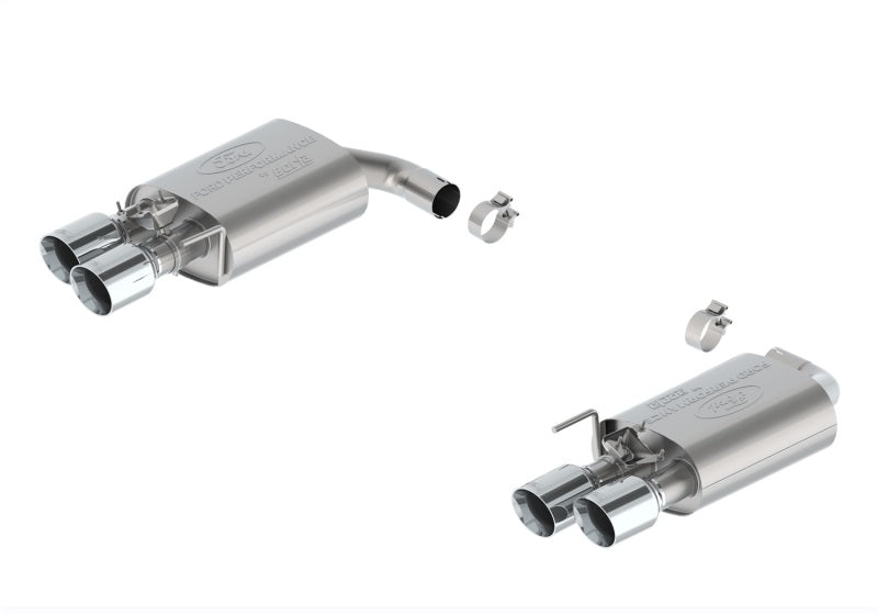 Ford Racing 2024 Mustang 5.0L Sport Active Axle-Back - Chrome Tip M-5230-M5SC