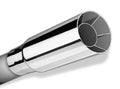 Borla Universal Polished Tip Single Round Intercooled (inlet 2 1/4in. Outlet 2 1/2in)  *NO Returns* 20103