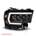 ANZO 19-24 RAM 2500/3500 Z-Series Full LED Proj Headlights DRL/Init/SeqSig - Pass. Side ONLY 111601X-R