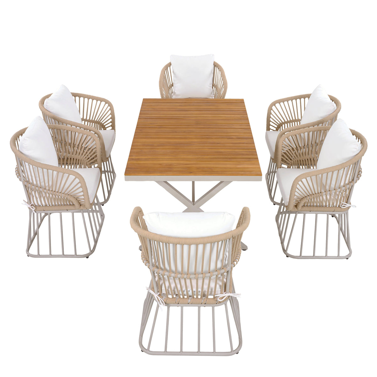 Outdoor 7-Piece Dining Set