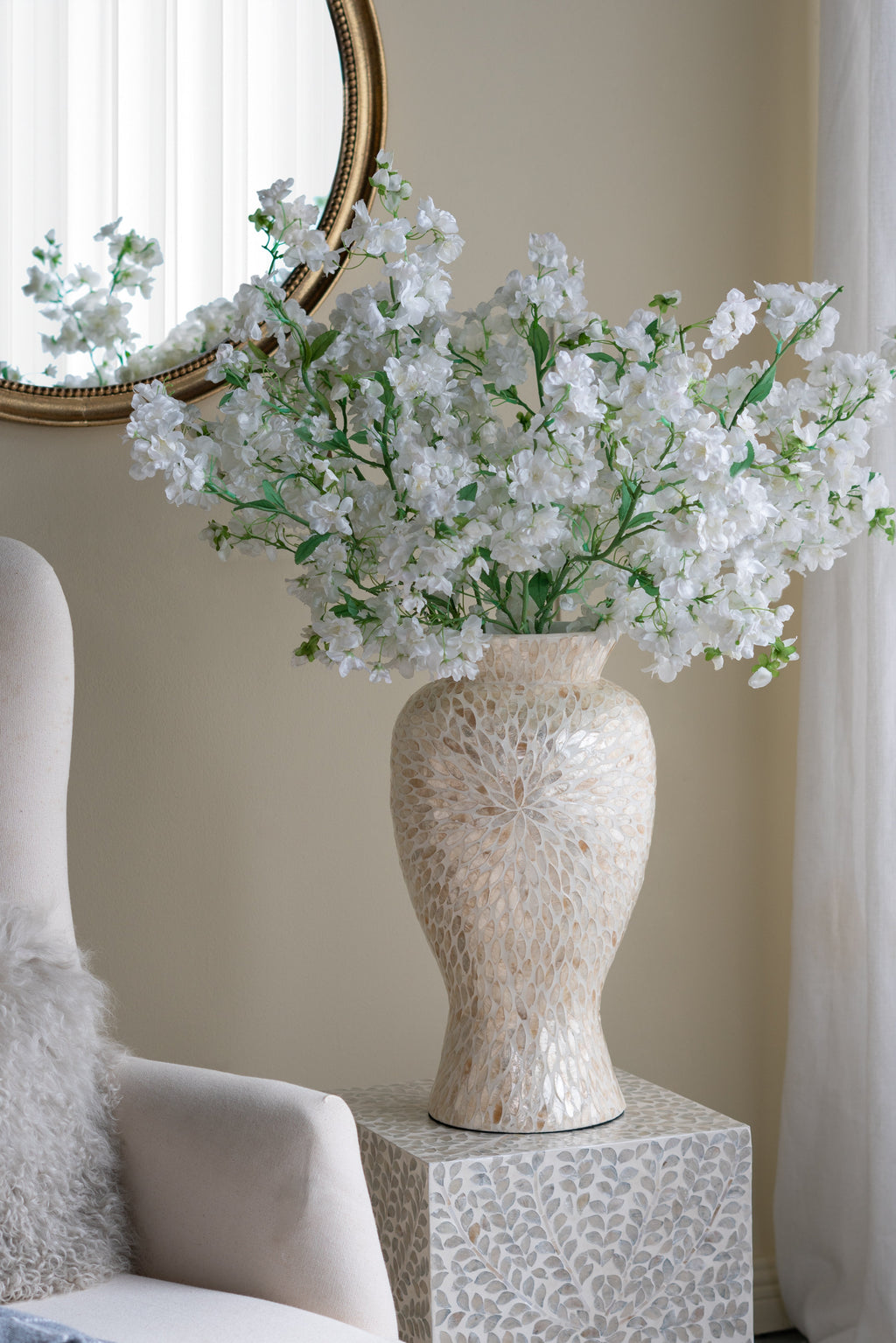 D11x19.7" Large Decorative Vase