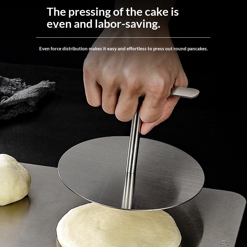 Stainless Steel Handmade Round Pancake Press