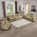 3 Piece Oversized Sectional Sofa