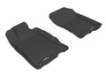 3D MAXpider 2010-2014 Honda Insight Kagu 1st Row Floormat - Black L1HD02311509