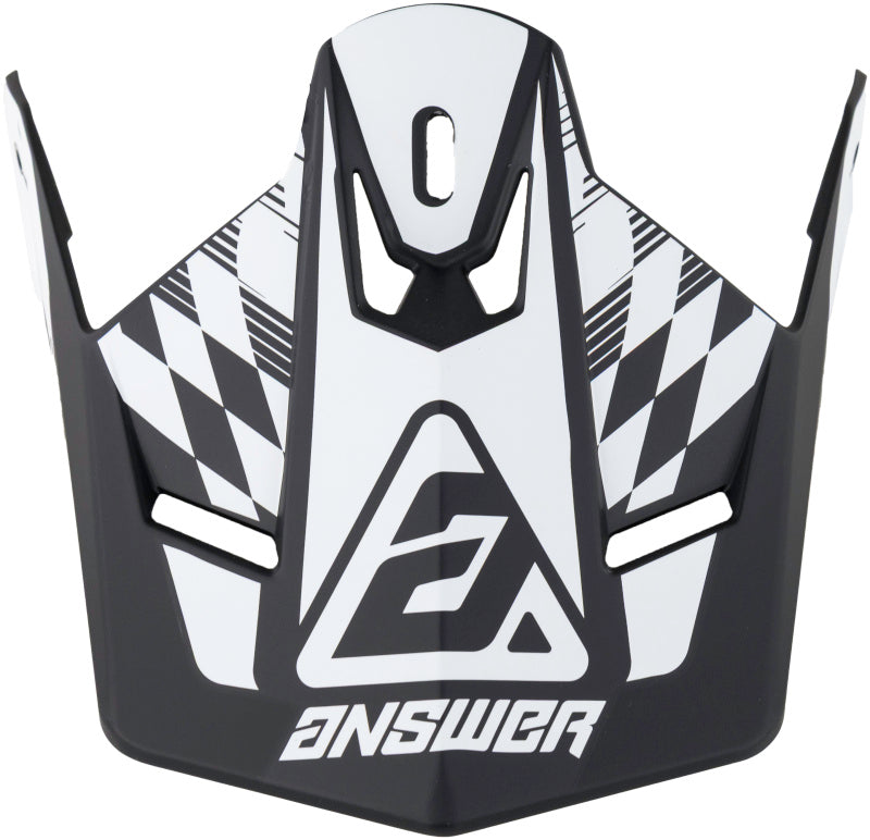Answer AR1 Sweep Visor Black/WhiteYouth 442933