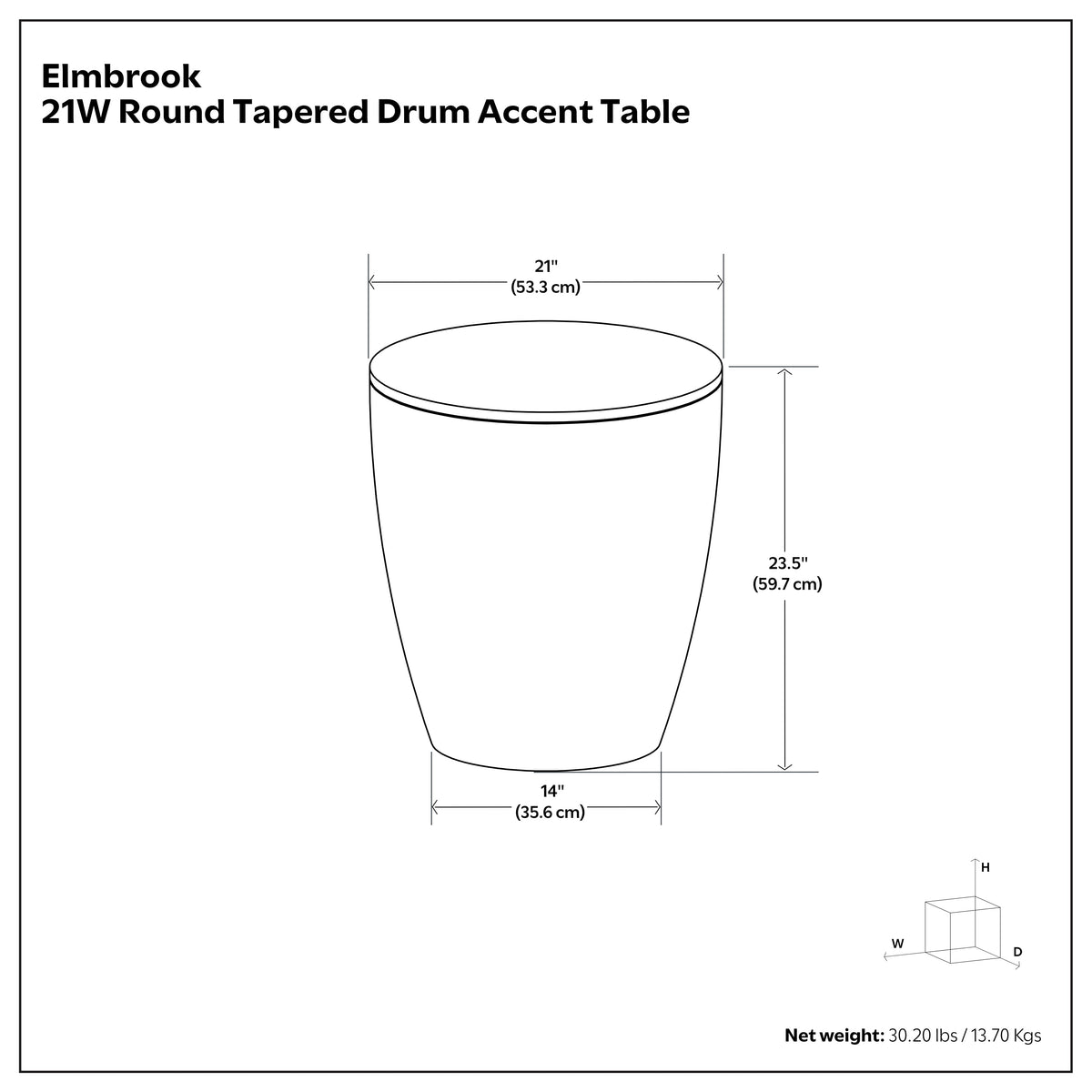 Elmbrook Side Table