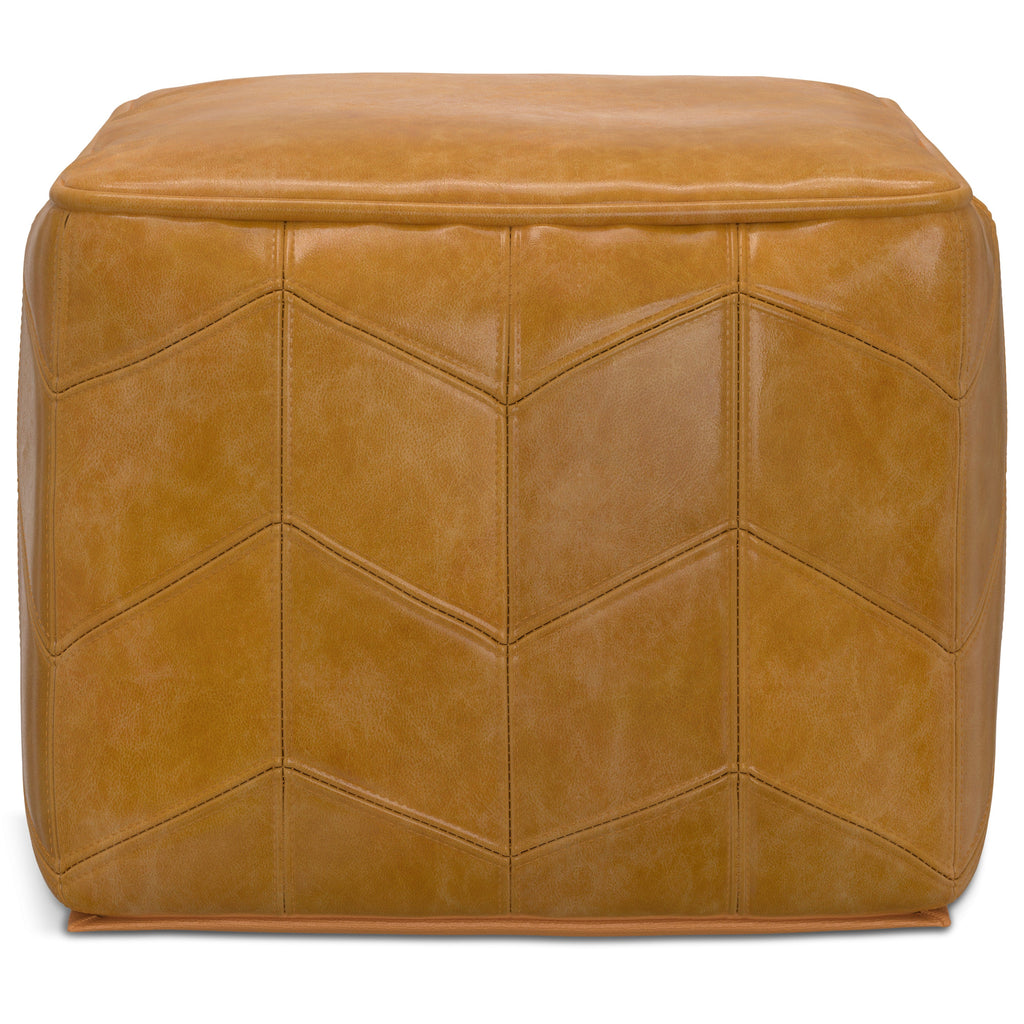 Morden 18 Inch Wide Square Pouf