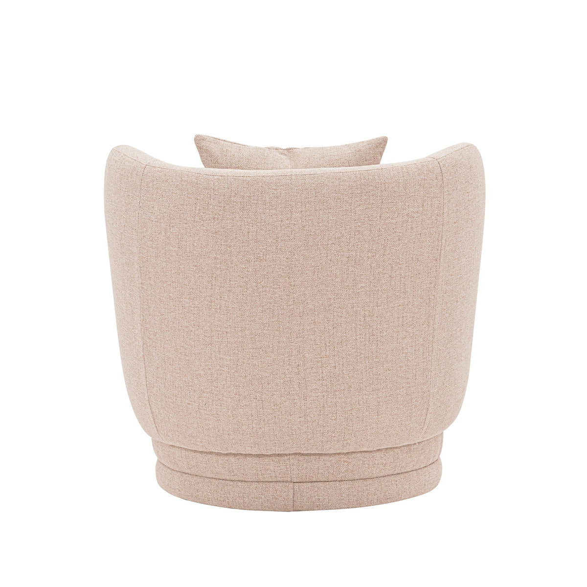 Siri Upholstered Lounge Chair in Wheat