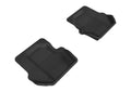 3D MAXpider 2005-2012 Porsche 911 997 Kagu 2nd Row Floormats - Gray L1PO01121501