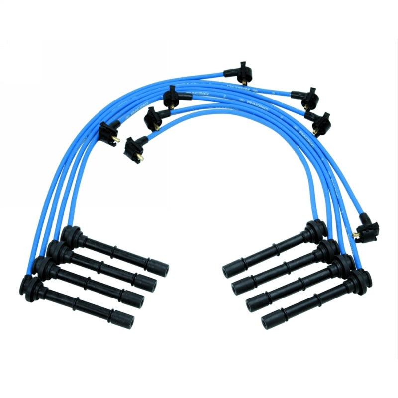 Ford Racing 9mm Spark Plug Wire Sets - Blue M-12259-C464